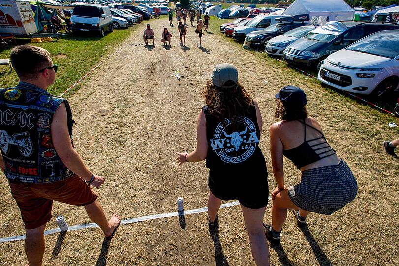 Das Wacken-Open-Air 2018 in Schleswig-Holstein.