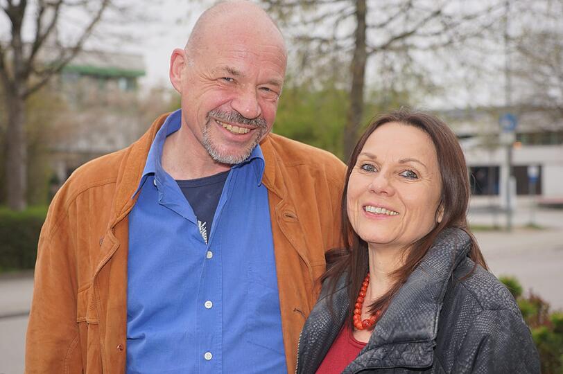 Markus Kapuste mit neuer Partnerin Angelika Zenati.