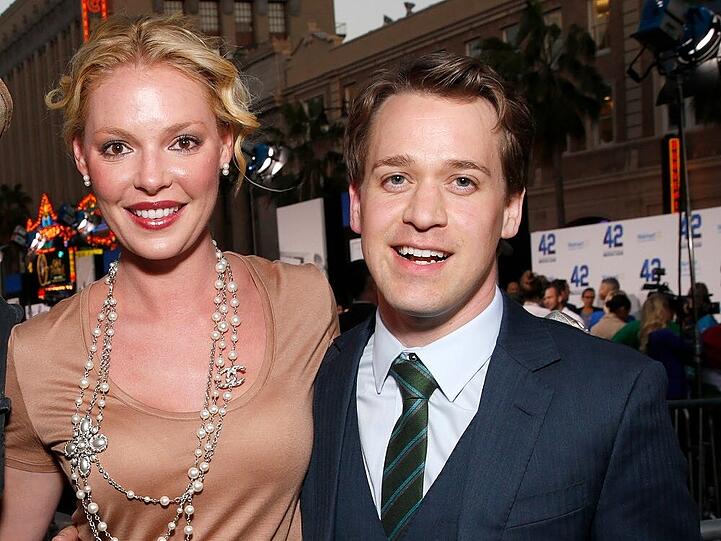 Seit "Grey's Anatomy" gute Freunde: Katherine Heigl und T.R. Knight