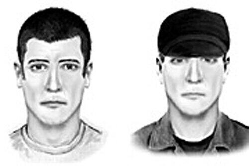 Diese Phantombilder der Polizei zeigen einen Mann, der mit der unheimlich Mordserie etwas zu tun haben könnte.