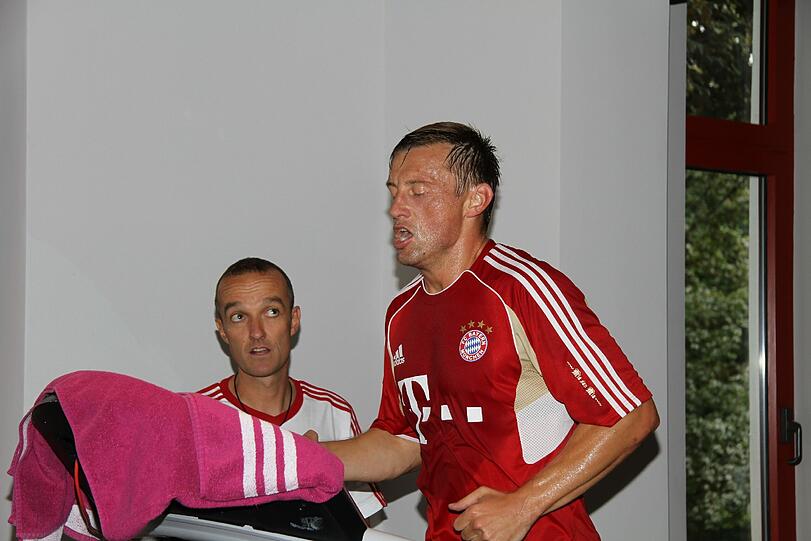 Die Bayern-Spieler im Leistungstest. Die Bilder.