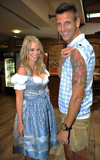 Die Bilder von der Wiesn-Olympiade der Löwen.