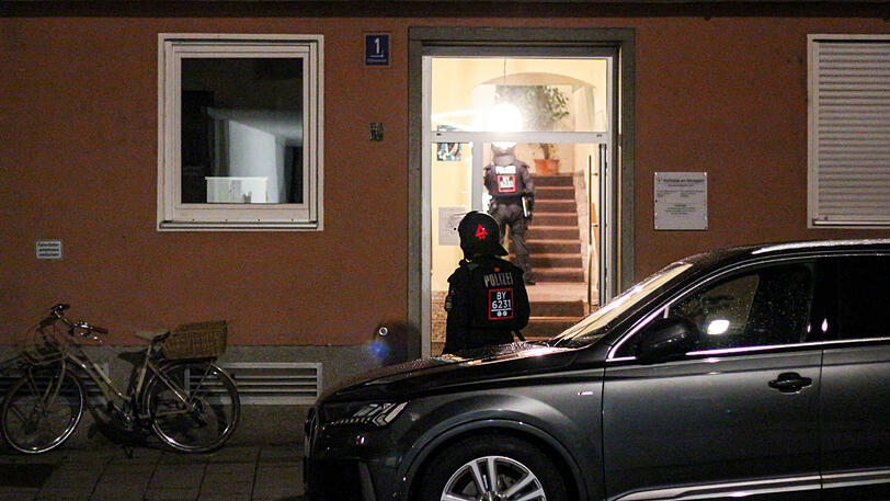 Großer Polizeieinsatz in Bogenhausen &ndash; klicken Sie sich durch die Bilder.