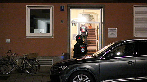 Großer Polizeieinsatz in Bogenhausen &ndash; klicken Sie sich durch die Bilder.