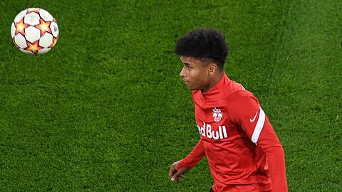Karim Adeyemi steht noch bei Red Bull Salzburg unter Vertrag.