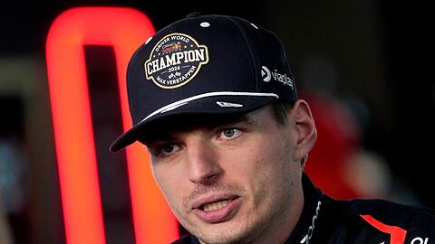 Der alte und neue Champion der Formel 1: Max Verstappen.