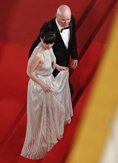 Der britische Schauspieler Dave Johns (rechts) und seine Kollegin Hayley Squires.