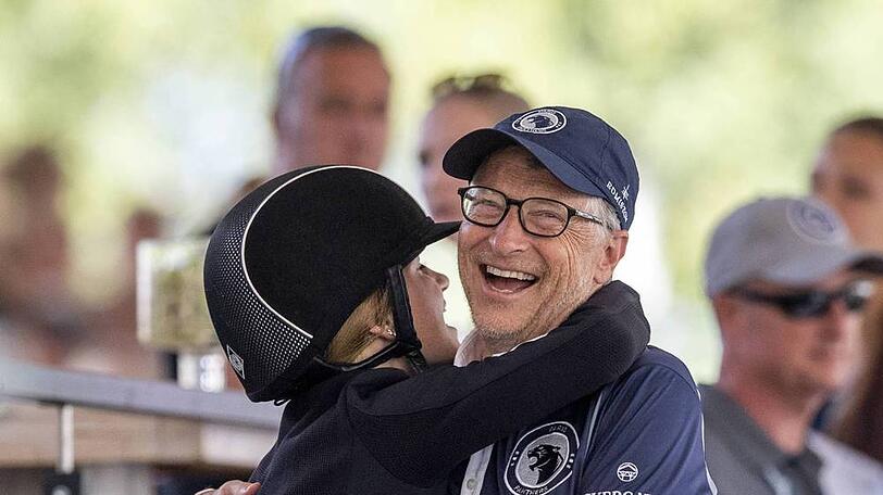 Bill Gates' Tochter Jennifer belegte den fünften Platz beim "Global Jumping Berlin"