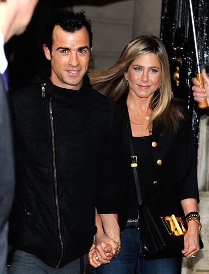 Trotz Trennungsgerüchten immer noch glücklich: Justin Theraux und Jennifer Aniston.