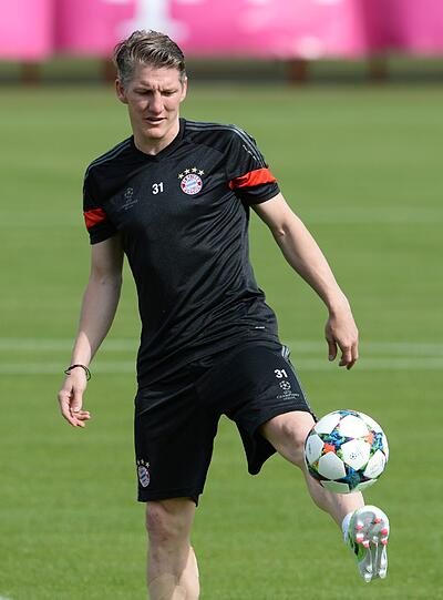 Die Bilder vom Abschlusstraining der Bayern vor dem Barca-Spiel!