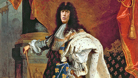 König Löw XIV.: Der Bundestrainer als der legendäre Louis XIV. (1638-1715), der französische Sonnenkönig.