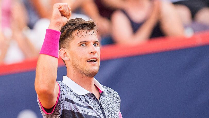 French-Open-Finalist Dominic Thiem steht im Hamburg im Viertelfinale.