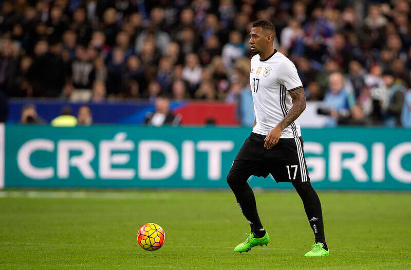 Jerome Boateng während dem Testspiel gegen Frankreich.