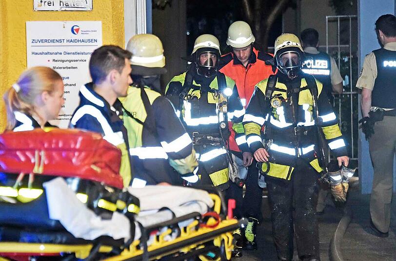 Sehen Sie hier die dramatischen Bilder zum Feuerwehreinsatz in Haidhausen.
