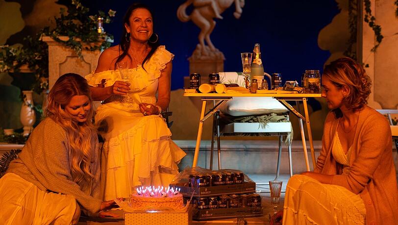 Felicitas Hadzik (links), Christine Neubauer und Anne-Catrin Wahls spielen drei Frauen, die immerzu an Männer denken.
