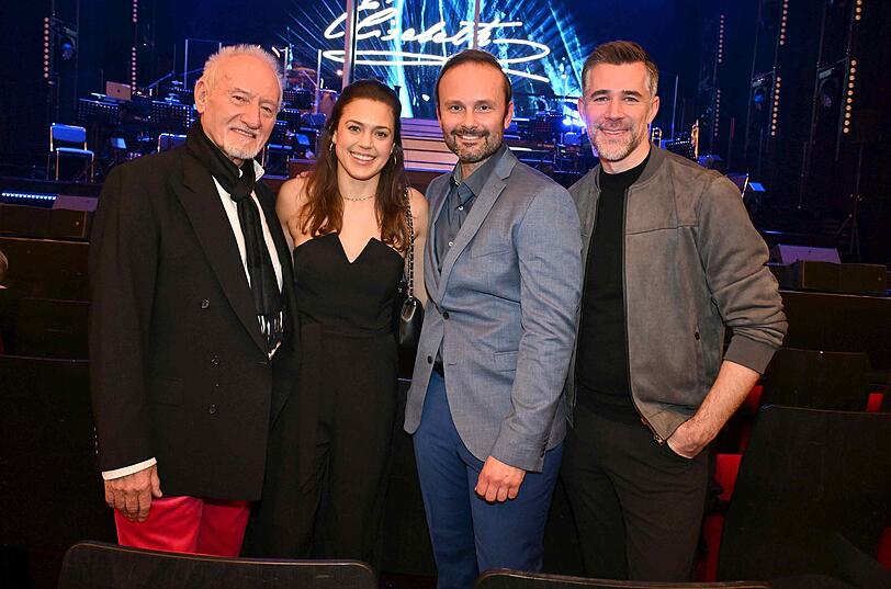 Sepp Schauer, Katharina Scheuba, Michael Sandorov und Jo Weil