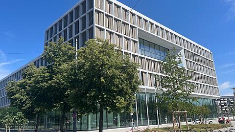 Das neue Strafjustizzentrum am Leonrodplatz.