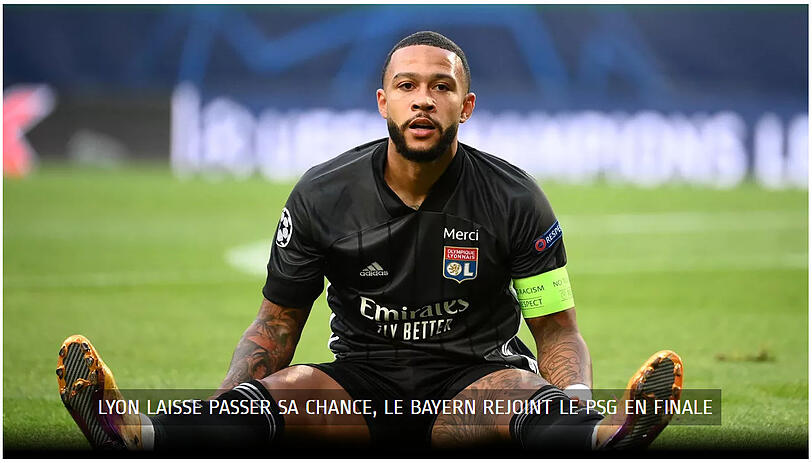 "Lyon verpasst seine Chance, Bayern schließt sich PSG im Finale an", schreibt der französische "Figaro".