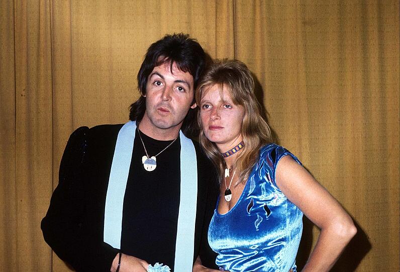 Paul und Linda McCartney.
