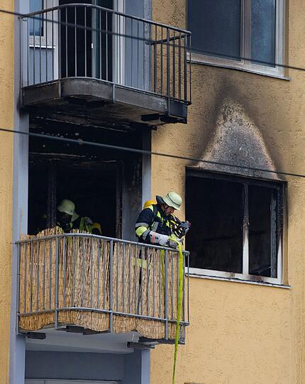 Wohnungsbrand in der Berg-am-Laim-Straße - die Bilder.