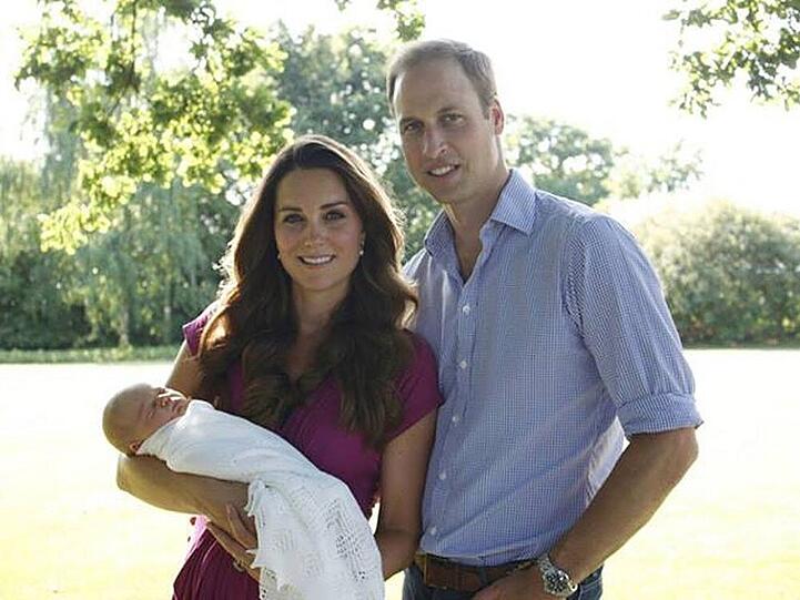 Blick ins Familienalbum: Mama Kate, Papa William und der kleine Prinz George
