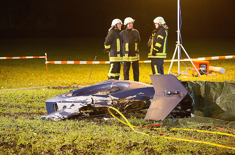 In Schleswig-Holstein ist ein Hubschrauber der Bundespolizei abgestürzt.
