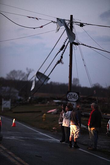 Gleich mehrere Tornados fegten am Freitag über die USA hinweg. Mindestens 28 Menschen kamen ums Leben.