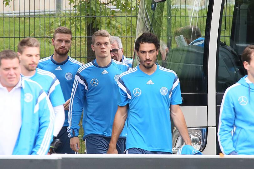 Die Bilder vom ersten DFB-Training vor den EM-Qualifikationsspielen.