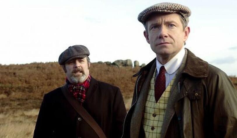 Auch der arrogante Geschäftsmann Mike Priddle (Martin Freeman, vorne) hat Unerklärliches erlebt.