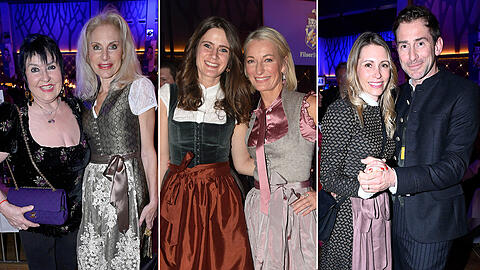 Traditionell in Tracht: Die Promis am Filserball.