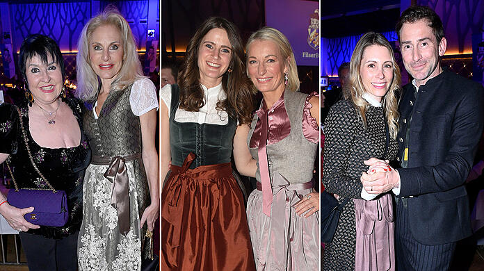 Traditionell in Tracht: Die Promis am Filserball.