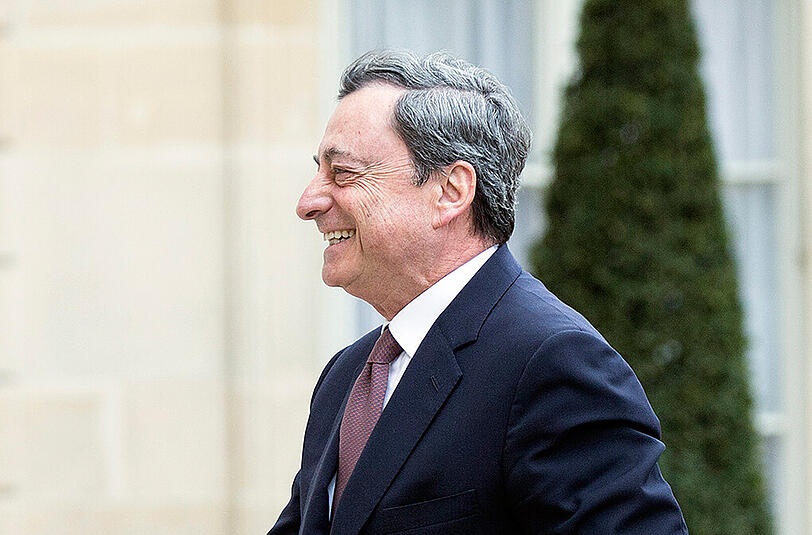 Draghi ist unzufrieden mit dem Reformtempo in der Eurozone. Foto: Etienne Laurent