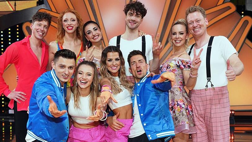 Die verbliebenen "Let's Dance"-Kandidaten.