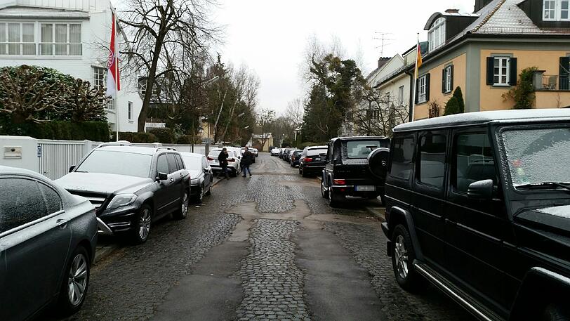 In dieser Villa in Bogenhausen geschah das schreckliche Beziehungsdrama.