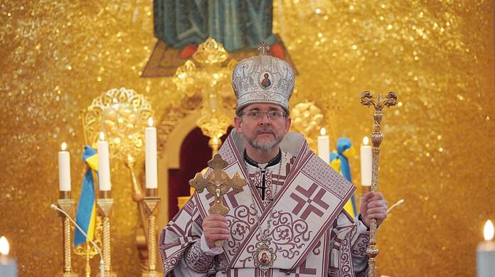 "Vergelt's Gott", sagt Bischof Bohdan Dzyurakh zu allen Helfern.