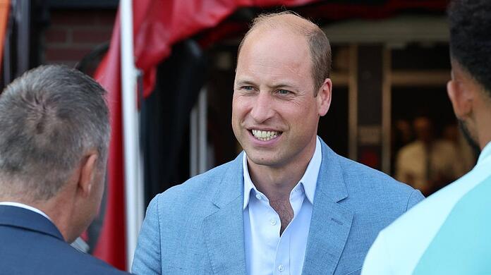Prinz William hat am Donnerstag unter anderem auch den AFC Bournemouth besucht.