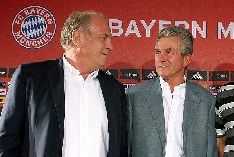 Zwei prägende Figuren des FC Bayern: Uli Hoeneß (l.) und Jupp Heynckes.