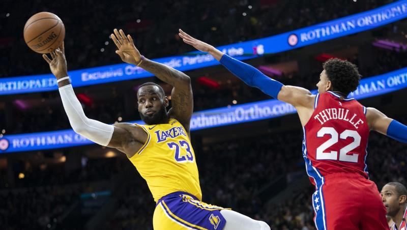 LeBron James (l) ist nun drittbester Scorer der NBA-Historie. LeBron James (l) ist nun drittbester Scorer der NBA-Historie.