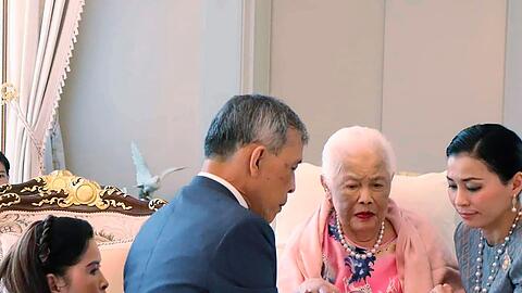 Im hohen Alter waren Bilder der Ex-Monarchin selten. (Archivbild)