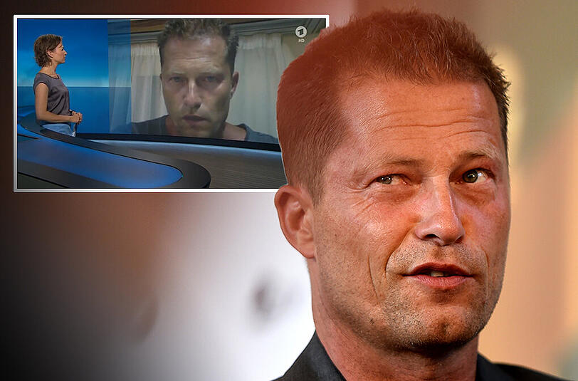 Til Schweiger sprach am Montagabend mit dem ARD Nachtmagazin: "Habe damit gerechnet, aber nicht in dieser Vehemenz".