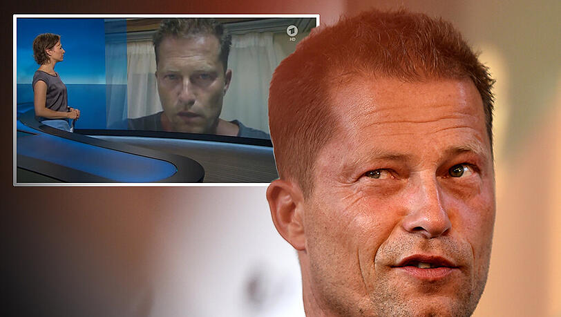 Til Schweiger sprach am Montagabend mit dem ARD Nachtmagazin: "Habe damit gerechnet, aber nicht in dieser Vehemenz".