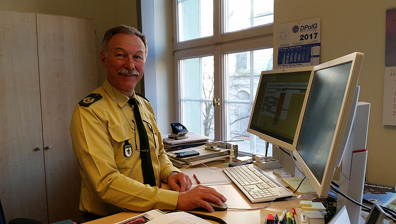 Werner Feiler ist Polizeivizepräsident in München. Werner Feiler ist Polizeivizepräsident in München.
