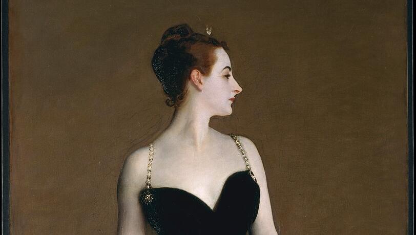 Paris lag der realen &bdquo;Madame X&ldquo; zu F&uuml;&szlig;en, John Singer Sargents Portr&auml;t hat einen Skandal ausgel&ouml;st.