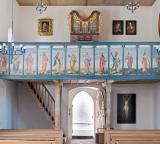 Frisch saniert: das Innere der Dorfkirche.