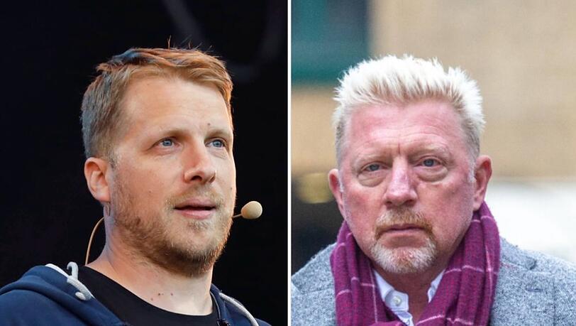 Ein Gerichtstermin in der Angelegenheit Boris Becker (r.) gegen Oliver Pocher ist für den November angesetzt.