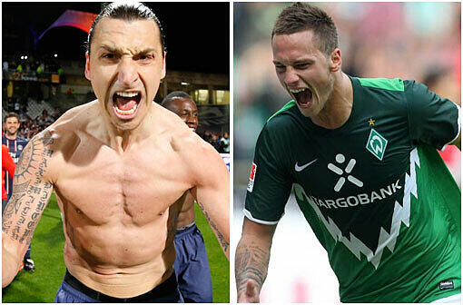 Das Aufeinandertreffen zweier Diven: Arnautovic gegen Ibrahimovic