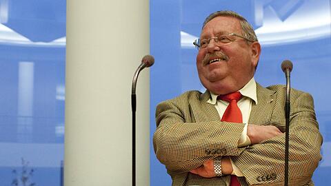 Herbert Frankenhauser im Oktober 2011 am Rande einer Sitzung des Haushaltsausschusses im Berliner Bundestag.