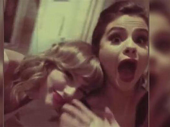 Selena Gomez und Taylor Swift haben sichtlich Spaß