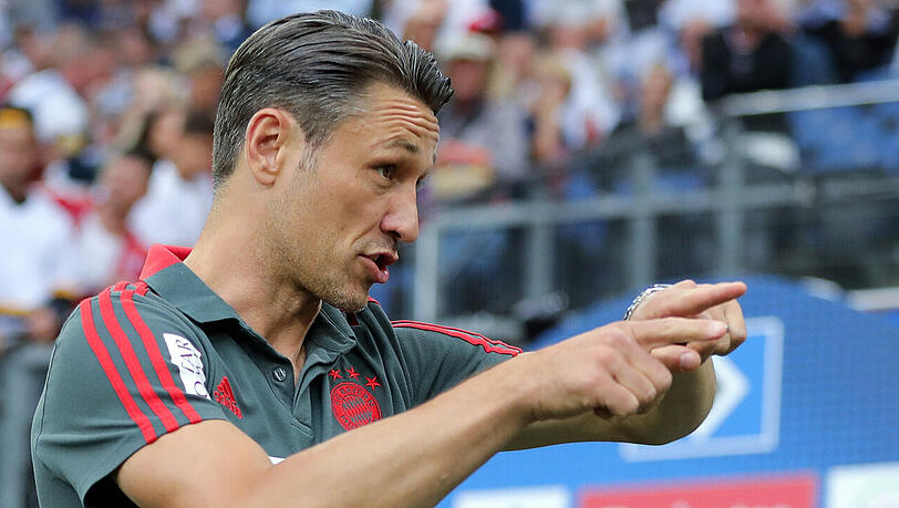 Engagiert an der Linie: Bayern-Trainer Niko Kovac. Engagiert an der Linie: Bayern-Trainer Niko Kovac.