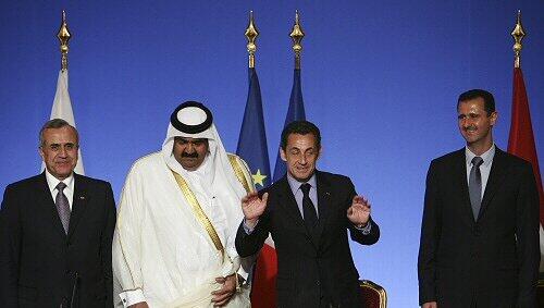 Sarkozy gefällt sich in seiner neuen Rolle Sarkozy gefällt sich in seiner neuen Rolle